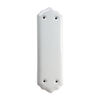 Plain White English Porcelain Range - Plain White English Porcelain Finger Plate 290 x 72mm