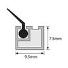 Sealmaster Intumescent Packs - 2100mm - Sealmaster Intumescents N30 - 30 minute Fire + Smoke Seal 2.1m Pack