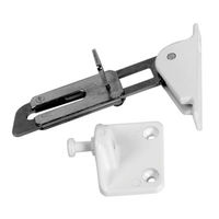 Surface Mounted Window Restrictor - Locking - Surface Mounted Window Restrictor Left Hand - White