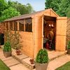 10 x 6 - BillyOh Lincoln 4000 Tongue & Groove Double Door Apex Garden Shed