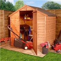 3 x 8 - BillyOh 20 Windowless Rustic Economy Overlap Apex Shed
