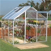 6 x 6 3000S Hobby Silver Greenhouse Metal Greenhouse