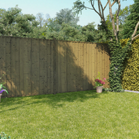 BillyOh 6ft x 6ft Pressure Treated Closeboard Fence Panel - 20 Panels - 120 FT