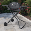 BillyOh Tennessee Black Portable Gas BBQ with Trolley Includes Cover & Regulator - BBQ with Trolley - Black