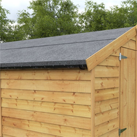 Black Mineral Shed Felt - Premium Shed Roofing Felt - 6.6m x 1m Roll