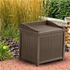 Suncast Wicker Storage Seat