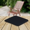 The CC Collection - Garden Armchair Cushion - Black - 6x Armchair Cushion - Black