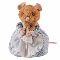 Hunca Munca Hunca Munca and Baby 22cm Soft Toy (Medium)