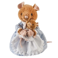 Hunca Munca Hunca Munca and Baby 30cm Soft Toy (Large)