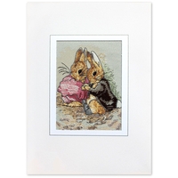 Peter Rabbit,  Benjamin Bunny Peter Rabbit and Benjamin Bunny Woven Card