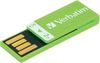 Verbatim 2gb Usb Stick Clip-It Green