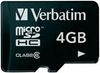 Verbatim 4gb Micro Sdhc Card Class 6