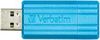 VERBATIM 4GB USB STICK PIN STRIPE BLUE