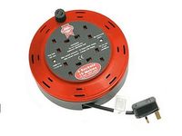 Cable Reel 230 Volt 10 Metre 10 Amp 4 Socket