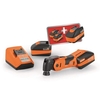 FEIN AFSC 18 QSL 18V SUPERCUT STARLOCK WITH 3X 50AH LIION BATTERIES