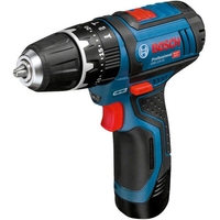 GSB 12 V15 12 V COMBI DRILL WITH 1 X 20 AH & 1 X 40 AH LIION BATTERIES 39 PC DRILL BIT SET IN CARRY BAG