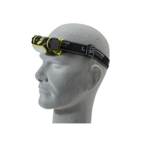 LIGHTHOUSE 3 FUNCTION 150 LUMEN RECHARGEABLE HEAD TORCH