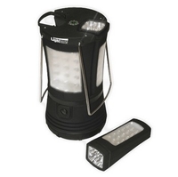 LIGHTHOUSE 70LED CAMPING LAMP WITH 2 DETACHABLE TORCHES