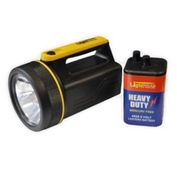 LIGHTHOUSE KRYPTON SPOTLIGHT SUPPLIED WITH 6V BATTERY