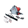 MAFELL 918821 MT55 18V PLUNGE SAW KIT WITH 204805 RAIL KIT AND 2X 55AH LIHD BATTERIES