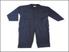 Navy Boilersuit Stud Fronted Medium