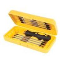 11-Piece Screwdriver Set with Adjustable Handle 11Pc AdjHandle SDSet