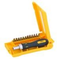 12-in-1 Ratchet Handle Screwdriver and Bit Set 12Pc BitandRatchet Set