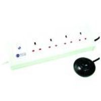 4-Way Standby Control Socket with Footswitch 4WStandbyControl FS