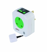 Ansmann AES-2 Zero Watt Energy Saving Infra Red Controlled Mains Socket