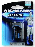 Ansmann Alkaline 9V Block - Pack of 1