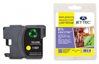 Brother LC1100 Yellow Remanufactured Ink Cartridge by JetTec B11Y