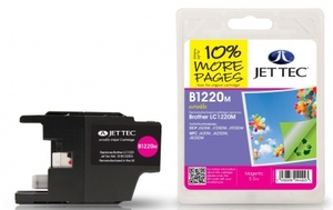 Brother LC1220M Magenta Remanufactured JetTec Ink Cartridge B1220M