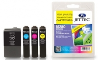 Brother LC1280 BCMY XL Multipack Remanufactured JetTec Ink Cartridge