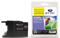 Brother LC1280BXL Black Remanufactured JetTec Ink Cartridge B1280BXL