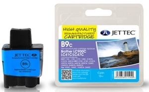 Brother LC900 Cyan Remanufactured Ink Cartridge by JetTec B9C