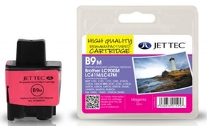 Brother LC900 Magenta Remanufactured Ink Cartridge by JetTec B9M