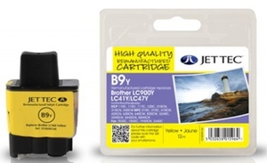 Brother LC900 Yellow Remanufactured Ink Cartridge by JetTec B9Y