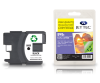 Brother LC980 BK Black Remanufactured Ink Cartridge by JetTec B98B