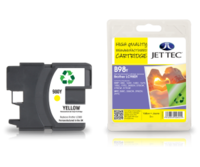 Brother LC980Y Yellow Remanufactured Ink Cartridge by JetTec B98Y