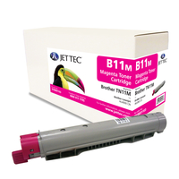 Brother TN11M Magenta Laser Toner Cartridge by JetTec - B11M