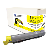 Brother TN11Y Yellow Laser Toner Cartridge by JetTec - B11Y