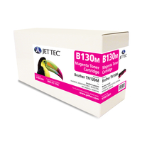 Brother TN130M Magenta Laser Toner Cartridge by JetTec - B130M