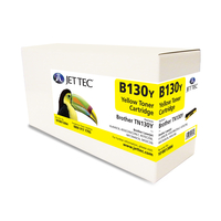 Brother TN130Y Yellow Laser Toner Cartridge by JetTec - B130Y