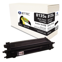 Brother TN135B Black Laser Toner Cartridge by JetTec - B135B