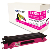 Brother TN135M Magenta Laser Toner Cartridge by JetTec - B135M