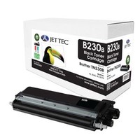 Brother TN230B Black Laser Toner Cartridge by JetTec - B230B