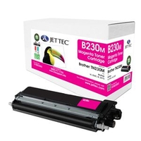 Brother TN230M Magenta Laser Toner Cartridge by JetTec - B230M