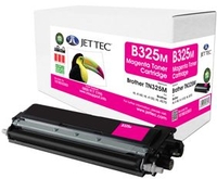 Brother TN325M Magenta Laser Toner Cartridge by JetTec - B325M