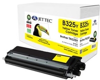 Brother TN325Y Yellow Laser Toner Cartridge by JetTec - B325Y