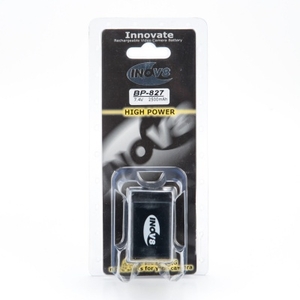 Canon BP827 Camcorder / Equivalent Digital Camera Battery by Inov8